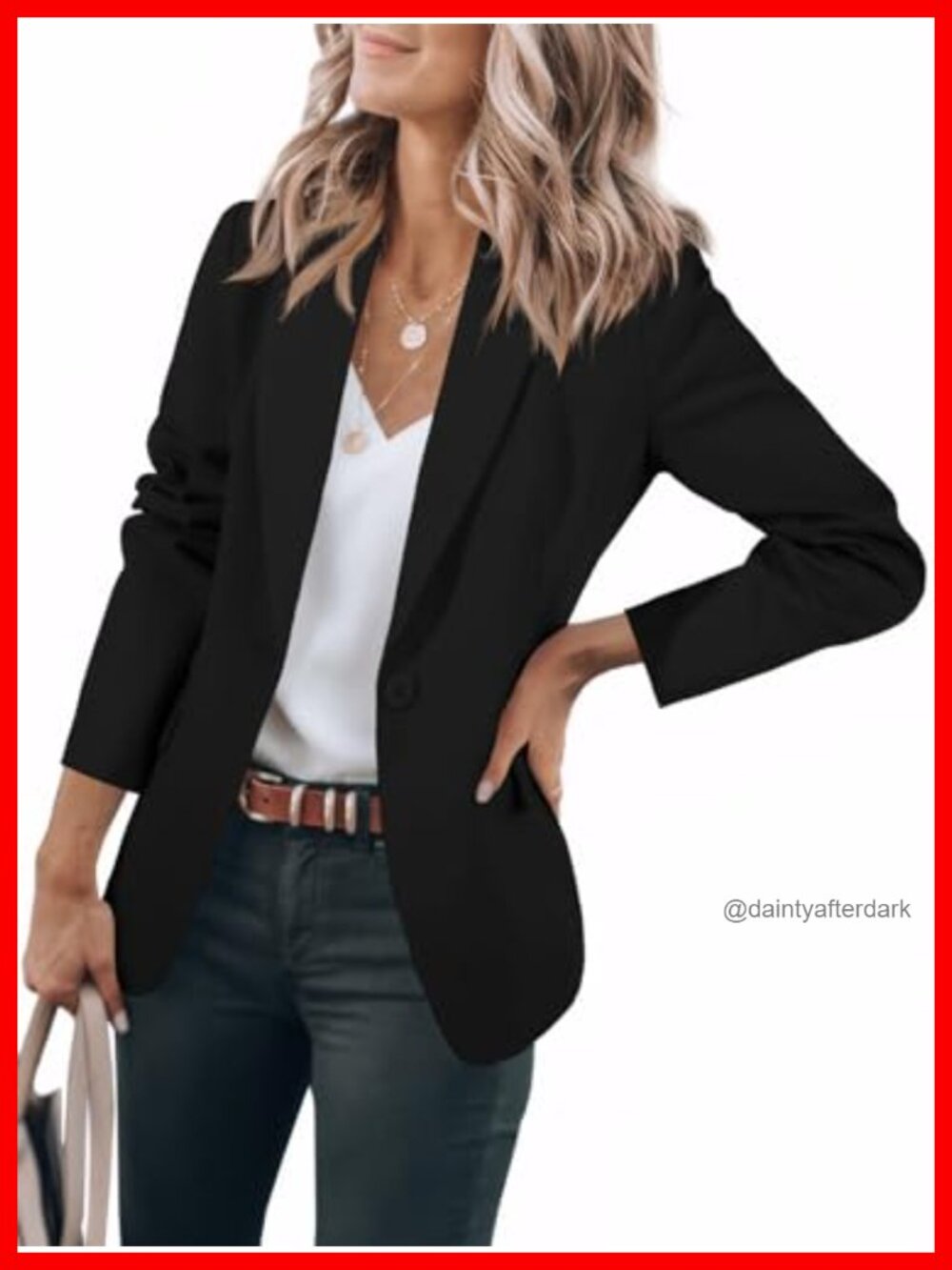 Cicy Bell Womens Slim Fit Long Sleeve Blazer Business Casual Suit Jacket
